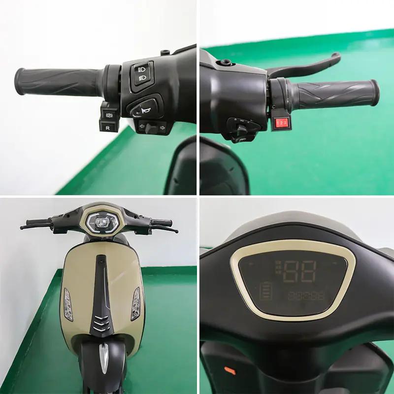 Electric Scooter 2 Wheel Vespa With High Performance